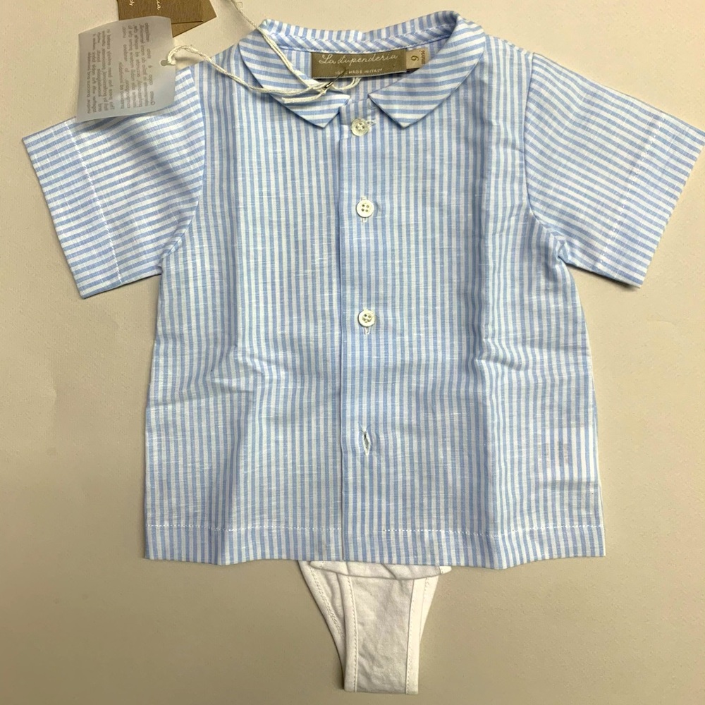 LA STUPENDERIA Linen handmade shirt